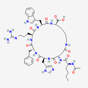 PT-141 (Bremelanotide): Sexual Health Research molecular structure
