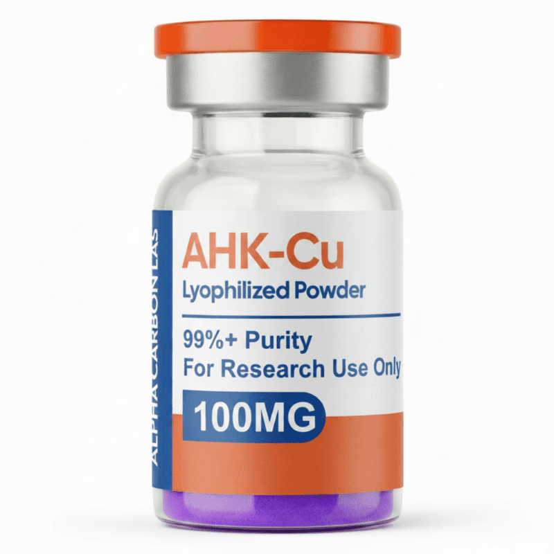 AHK-Cu research peptide - high purity lyophilized powder for laboratory research
