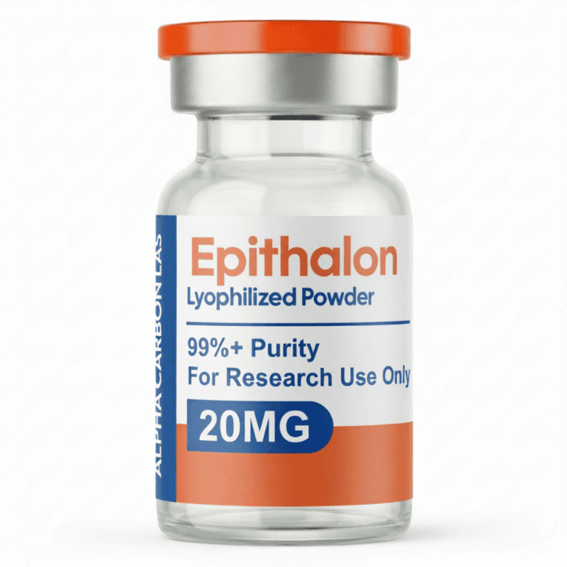 Epithalon research peptide - high purity lyophilized powder for laboratory research