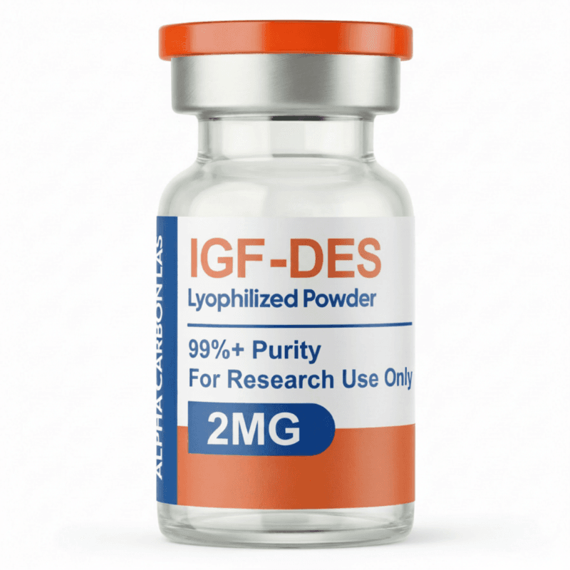 IGF-DES research peptide - high purity lyophilized powder for laboratory research