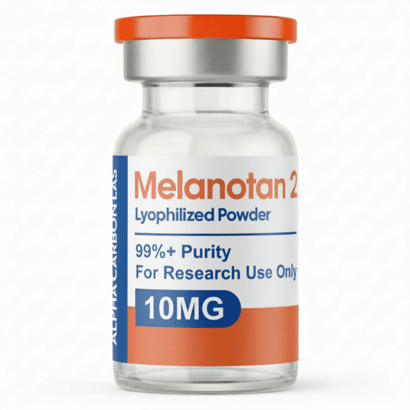 Melanotan-II research peptide - high purity lyophilized powder for laboratory research