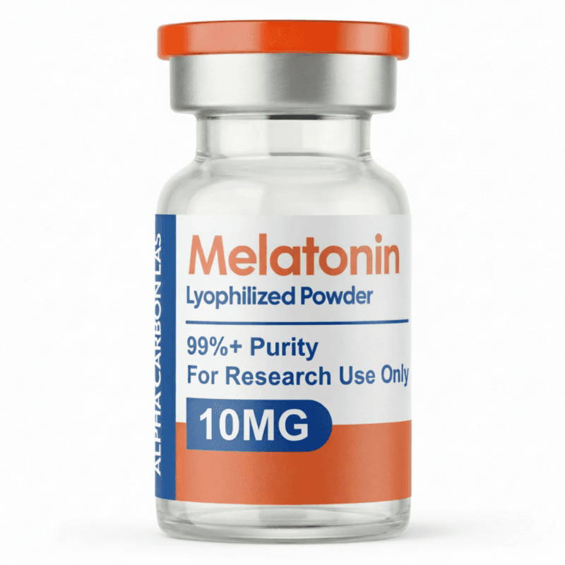 Melatonin research peptide - high purity lyophilized powder for laboratory research
