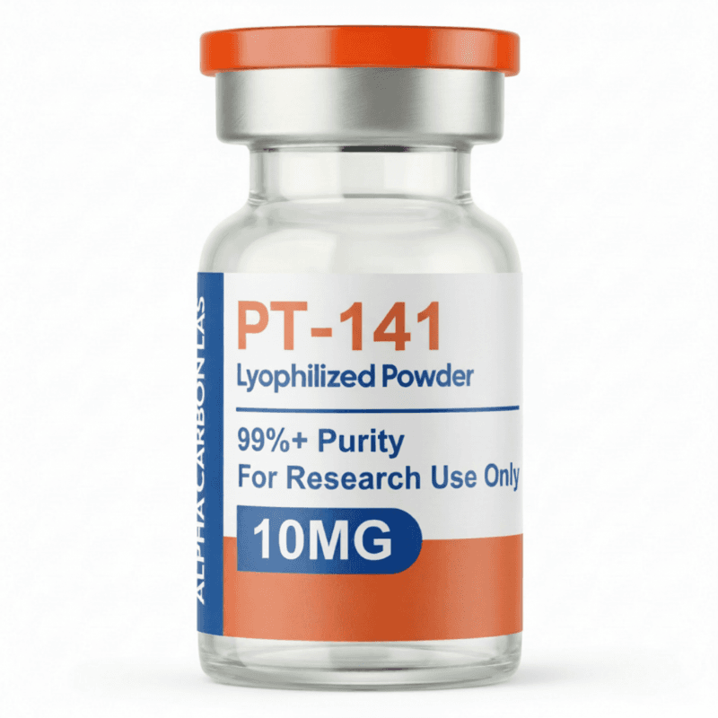 PT-141 research peptide - high purity lyophilized powder for laboratory research