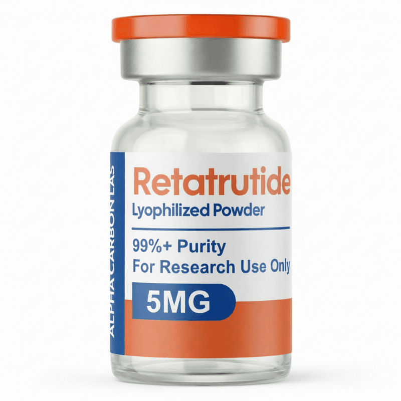 Retatrutide research peptide - high purity lyophilized powder for laboratory research