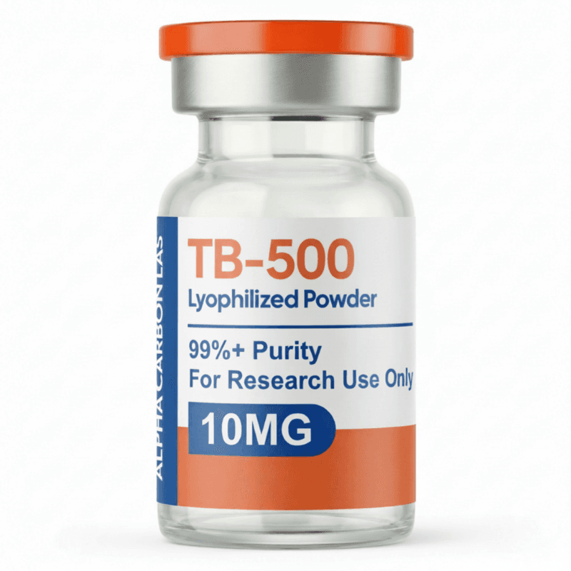 TB-500 research peptide - high purity lyophilized powder for laboratory research