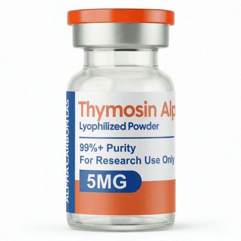 Thymosin Alpha-1 research peptide - high purity lyophilized powder for laboratory research